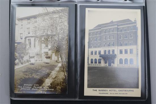 Eastbourne postcards - late Victorian, Edward VII, George V and later,